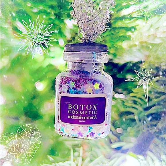Botox Holiday Ornament- handmade! - Picture 3 of 10